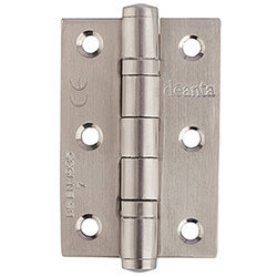 Deanta Grade-7 Fire Rated Hinges Pair 50 W x 76 H x 2mm T - Mild Steel