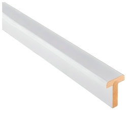 LPD Primed White T-Lipping for Internal Doors 35mm T x 2100mm L