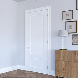 Deanta Sandringham Internal Door with 2 Panel - White Primed