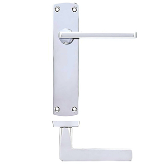 LPD Chester Polished Chrome Door Handle Hardware Pack