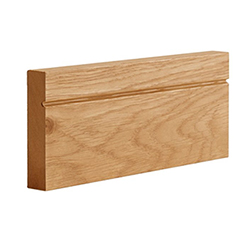 Deanta Shaker Architrave 80 W x 16mm T - Prefinished Oak
