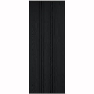 LPD Sydney Pre-Finished Black Laminate 11-Panels Internal Door