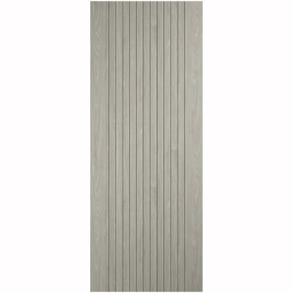 LPD Sydney Pre-Finished Light-Grey Laminate 11-Panels Internal Door