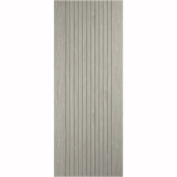 LPD Sydney Laminate Internal Fire Door with 11 Panel - Prefinished Light Grey
