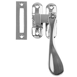Dale Premier Casement Window Fastener - Satin Chrome Plate