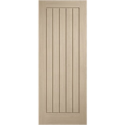 LPD Mexicano Internal Door with 5 Panel - Prefinished Blonde Oak
