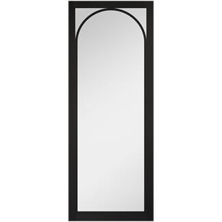 LPD Melrose Pre-finished Black 3-Lites Internal Glazed Door