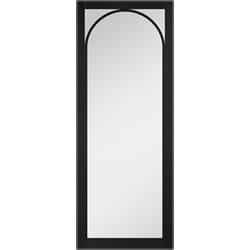 LPD Melrose Internal Door with 3 Clear Glazed Light - Prefinished Black