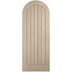 LPD Mexicano Arched Curved Top Internal Door with 5 Panel - Prefinished Blonde Oak