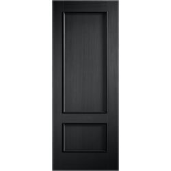LPD Murcia Internal Fire Door with 2 Panel - Prefinished Charcoal Black