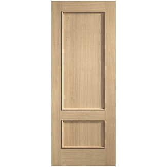 LPD Murcia Pre-finished Oak 2-Panels Internal Fire Door