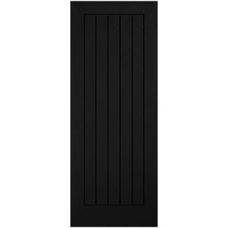 LPD Mexicano Pre-finished Black 5-Panels Internal Door