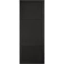 LPD Sutton Internal Door with 3 Panel - Prefinished Black