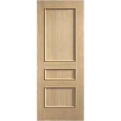 LPD Toledo Internal Fire Door with 3 Panel - Prefinished Oak
