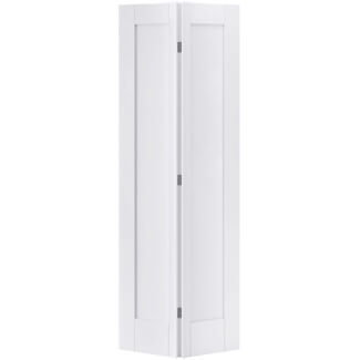 LPD Pattern-10 White Primed 2-Panels Internal B-Fold Door