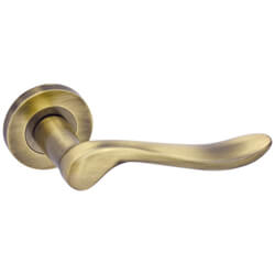 LPD Aries Florentine Bronze Door Handle Pack - 55 W x 180mm H