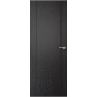 LPD Monaco Pre-Finished Black Laminate Internal Door