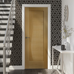 XL Joinery Emilia Un-Finished Oak 2-Panels Internal Door