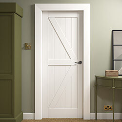 XL Joinery Cottage Internal Door with 2 Panel - White Primed