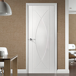 XL Joinery Pesaro Internal Door with 5 Panel - White Primed