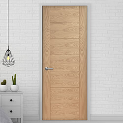 XL Joinery Palermo Original Internal Door with 7 Panel - Prefinished Oak