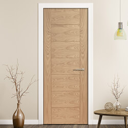 XL Joinery Palermo Original Un-Finished Oak FD60 Internal Fire Door