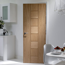 XL Joinery Messina Pre-Finished Oak 8-Panels Internal Door