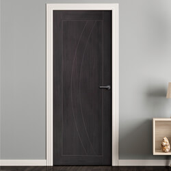 XL Joinery Salerno Umber Grey Laminate 3-Panels Internal Door