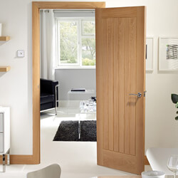 XL Joinery Suffolk Original Internal Door with 6 Panel - Prefinished Oak