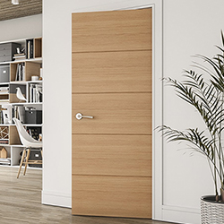 Deanta Augusta Internal Door with 5 Panel - Prefinished Oak