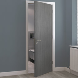 JB Kind Pintado Internal Fire Door - Grey Panited Grained Texture