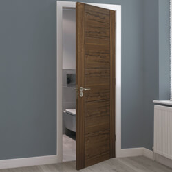 JB Kind Tigris Internal Door with 5 Panel - Prefinished Walnut