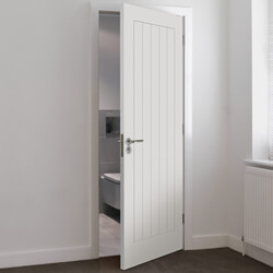 JB Kind Thames Cottage Style Internal Fire Door with 5 Panel - White Primed