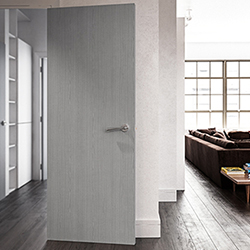 Deanta Internal Flush Fire Door FD60 - Prefinished Light Grey Ash