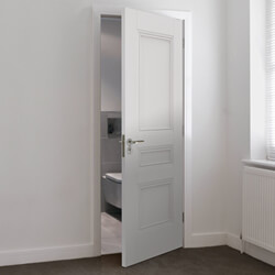JB Kind Osborne Internal Door with 3 Panel - White Primed
