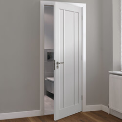 JB Kind Jamica Internal Door with 3 Panel - White Primed