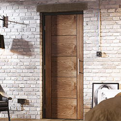 LPD Vancouver Internal Door with 5 Panel - Prefinished Walnut