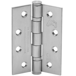 JB Kind 3 Inch Ball Bearing Stainless Steel Hinges for Fire Doors - Pack of 3