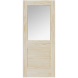 XL Joinery 2XG Un-Finished Accoya 1-Panel 1-Light External Glazed Door