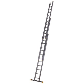 Werner Box Section 12 D-Rung Triple Extension Aluminium Ladder 3.53m