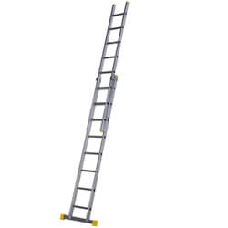Werner Square Rung Double Section Extension Ladder 2.4 Metres
