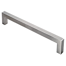 Atlantic Mitred Pull Handle Bolt Through 300mm L - Satin Stainless Steel