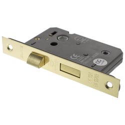 Atlantic Elite 2.5 Inch Bolt Through Bathroom Lock - CE Marked
