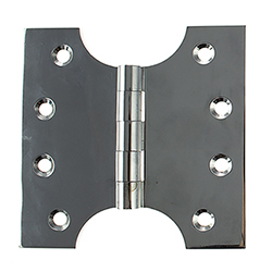 Atlantic 4 Inch Parliament Hinges in Solid Brass - 4 Inch W x 4mm T