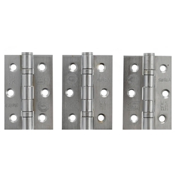 Atlantic 3 Inch Ball Bearing Hinges - Grade 7 CE Fire Rated - Pack Of 3