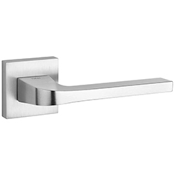 Atlantic Tupai Rapido CurvaLine Valbona Lever Door Handle on Square Rose - 138mm L