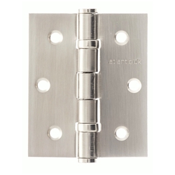 Atlantic 3 Inch Ball Bearing Hinges in Steel - 63.5mm W x 2.5mm T