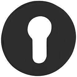 Atlantic Tupai Rapido 5S Line Euro Escutcheons on 5mm Slimline Round Rose - 52mm Dia