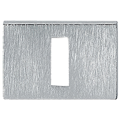 Atlantic Tupai Rapido RetaLine/VersaLine Key Escutcheons on Long Rose - 52 W x 35mm H