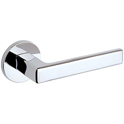 Atlantic Tupai Exclusivo 5S Line Portel Lever Door Handle on 5mm Slimline Rose
